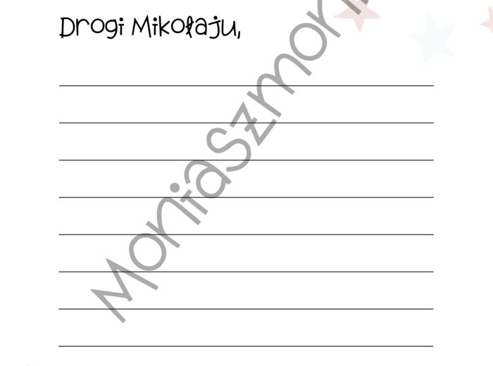 List do Mikołaja