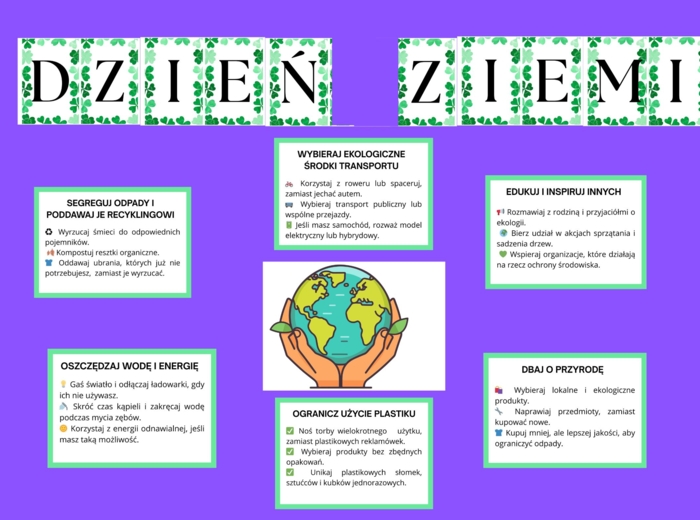 Gazetka Dzień Ziemi