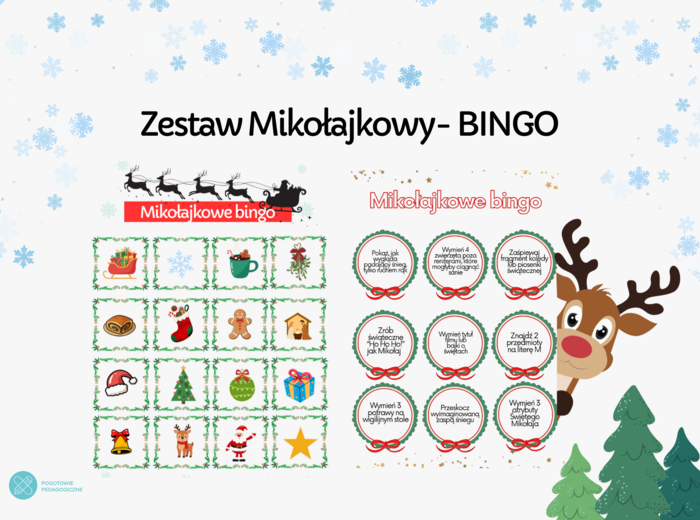 Bingo mikołajkowe