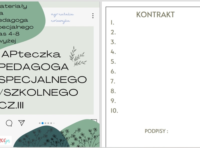APteczka pedagoga specjalnego cz.3 klasy 4-8 i wyżej