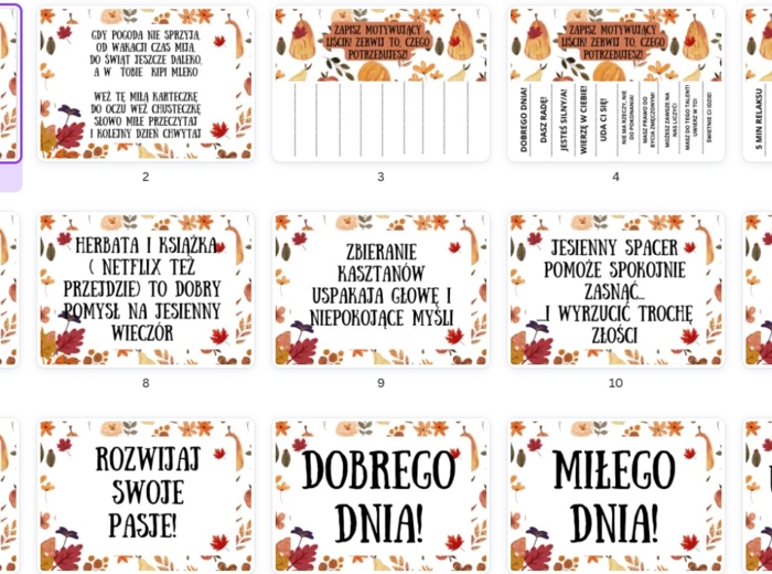 GAZETKA JESIENNEGO WSPARCIA OD PEDAGOGA