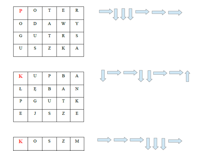 Zaszyfrowany labirynt - zabawy logopedyczne i nauka czytania