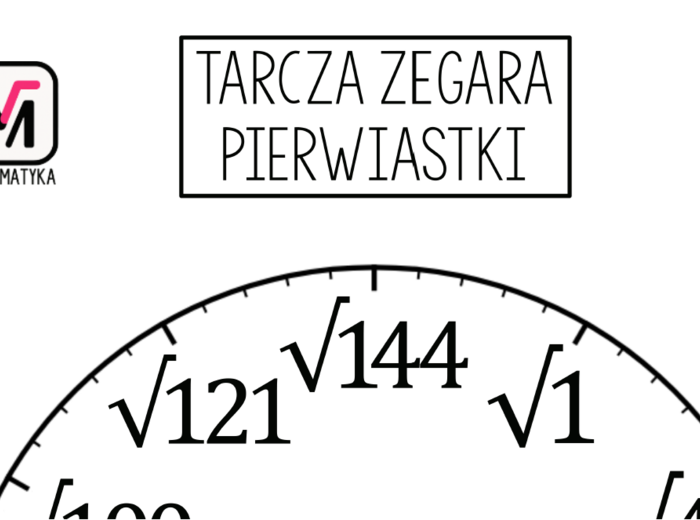 Tarcze zegar - pierwiastki, mnożenie, dzielenie. Klasa 4. Klasa 5. Klasa 6. Klasa 7. Klasa 8.