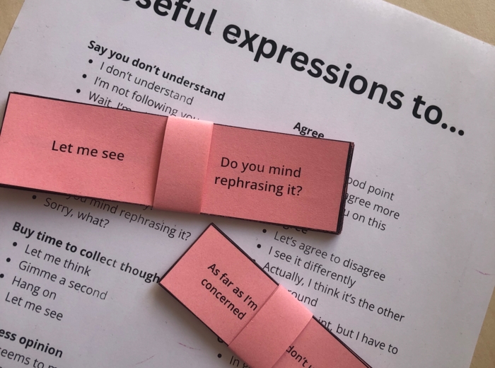 Express Yourself! Domino i gra online – zestaw do nauki mówienia po angielsku (ESL)