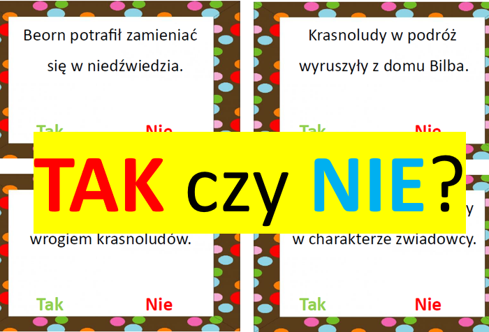 "Hobbit" TAK czy NIE