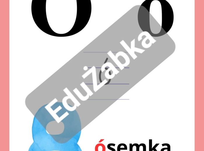 Alfabet - plansze edukacyjne, gazetka