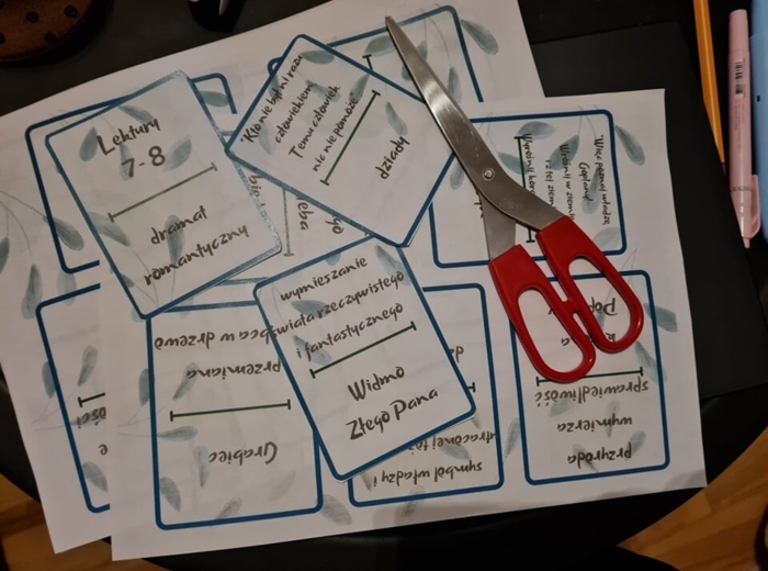 Domino - lektury - powtórzenie