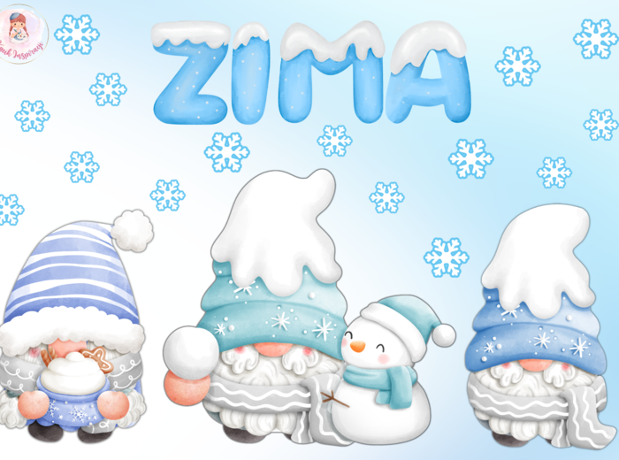 ZIMOWE SKRZATY - DEKORACJA ☃️❄️