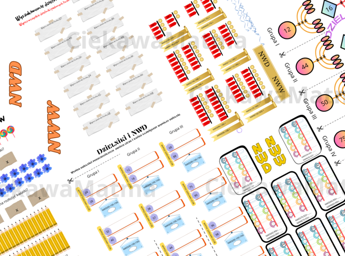 Dzielniki, NWD i NWW - Praktyczna Matematyka w Akcji!