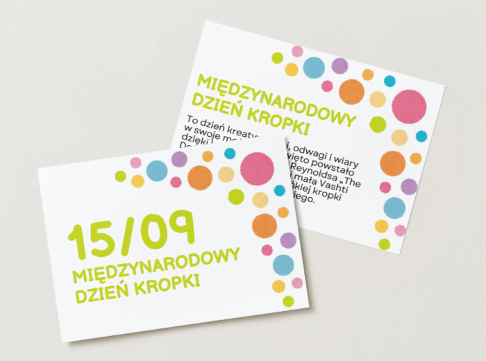 15/09 Międzynarodowy Dzień Kropki