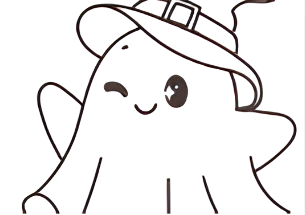 Plakat do kolorowania na Halloween w wersji XXL| 16 stron A4| Świetna zabawa gwarantowana!