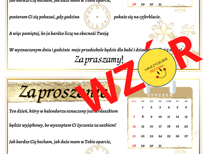 Dzień Babci i Dziadka