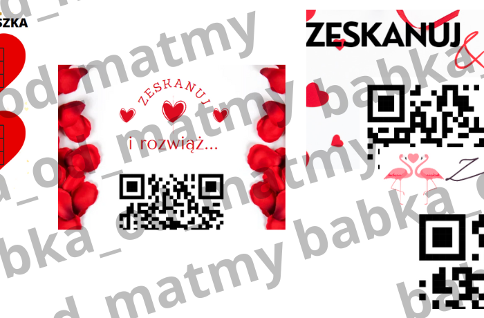 Walentynkowa matematyka kl. VI - VIII