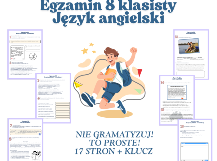 Egzamin 8 klasisty - język angielski