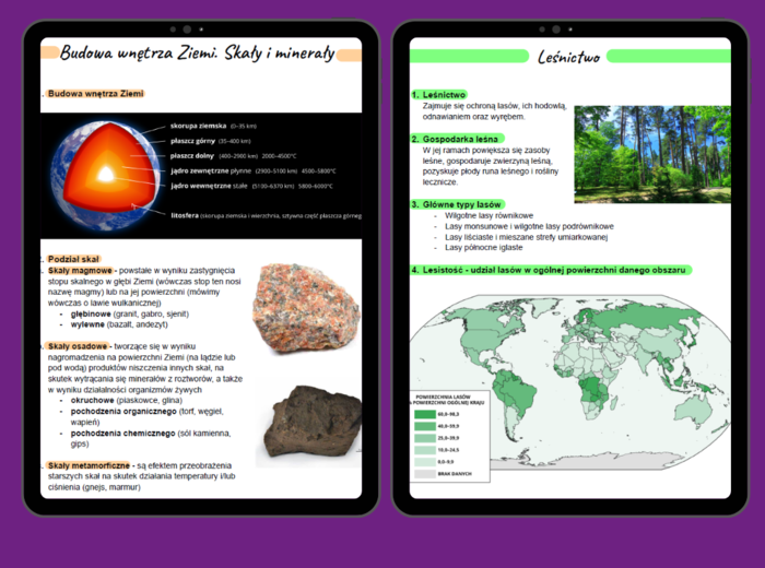 Notatki maturalne - Geografia