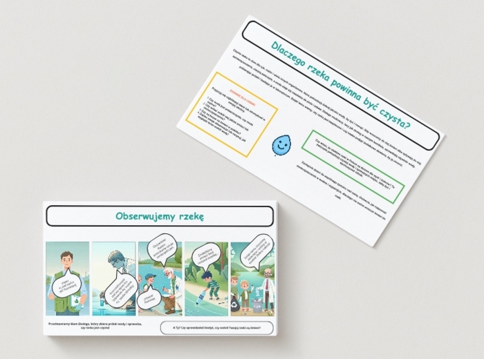 Komiksy. Jak ekolog bada środowisko? Dlaczego to ważne i jak dzieci mogą pomóc?