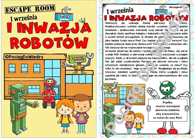 Escape Room - 1 września i inwazja robotów