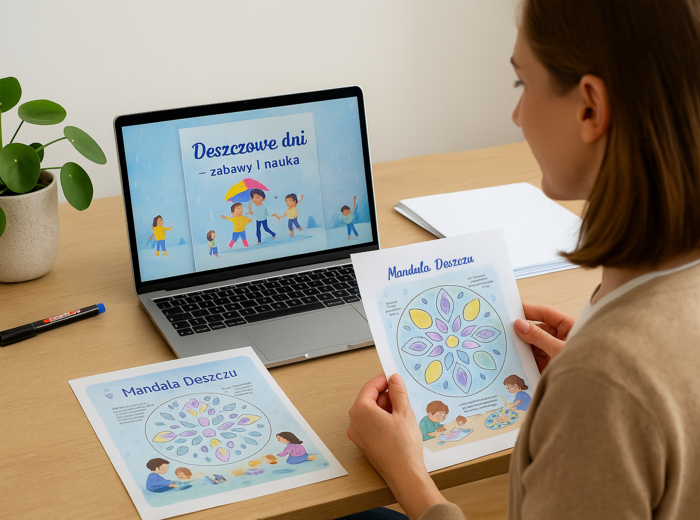 Deszczowe dni – zabawy i nauka