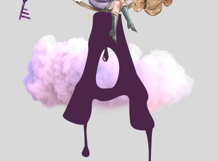 Girlanda andrzejkowa, materiały na andrzejki