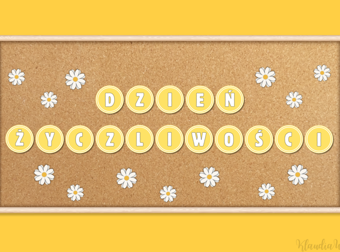 Gazetka szkolna na Dzień Życzliwości