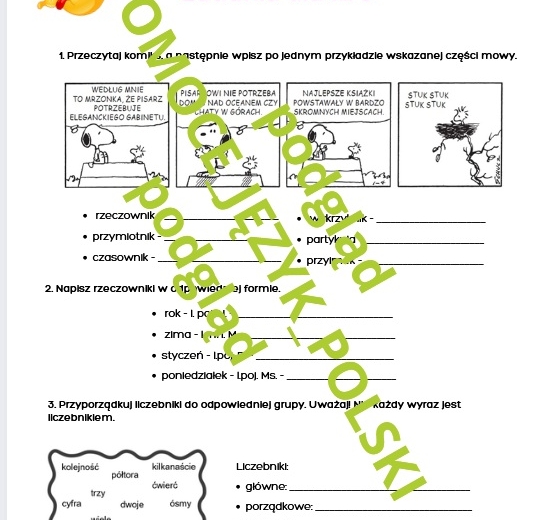 Dzień Języka Ojczystego - PAKIET ZADAŃ DLA KL. 4 - 8