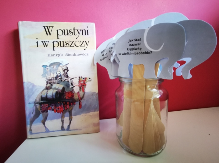 "W pustyni i w puszczy" quiz pytania do lektury