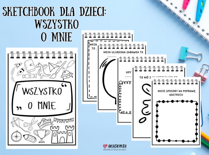 SKETCHBOOK DLA DZIECI - WSZYSTKO O MNIE