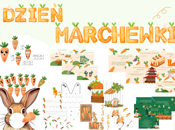 📦 Pakiet edukacyjny „Dzień Marchewki” 🥕✨ 04.04