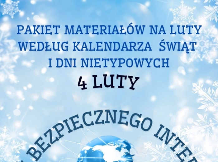 PAKIET MATERIAŁÓW NA LUTY WEDŁUG KALENDARZA ŚWIĄT I DNI NIETYPOWYCH.