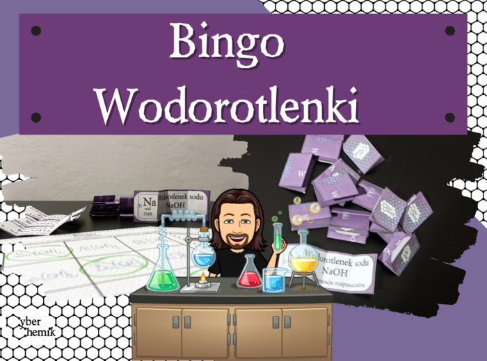 Klasa 7 i 8. Chemia. Bingo - Wodorotlenki
