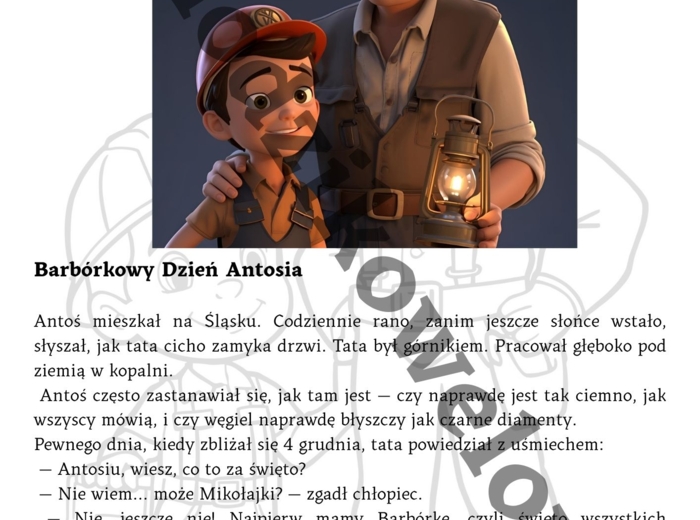 Barbórkowy dzień Antosia