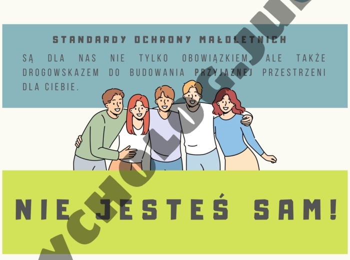 PLAKATY STANDARDY OCHRONY MAŁOLETNICH