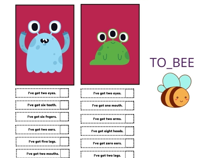 Body parts/ Parts of the body