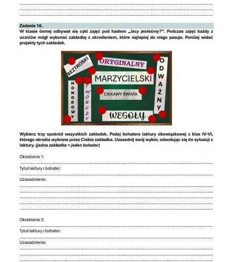 Zestaw 50 zadań na 50 dni do E8 - lektury 4-6 argumentacja (O-100)