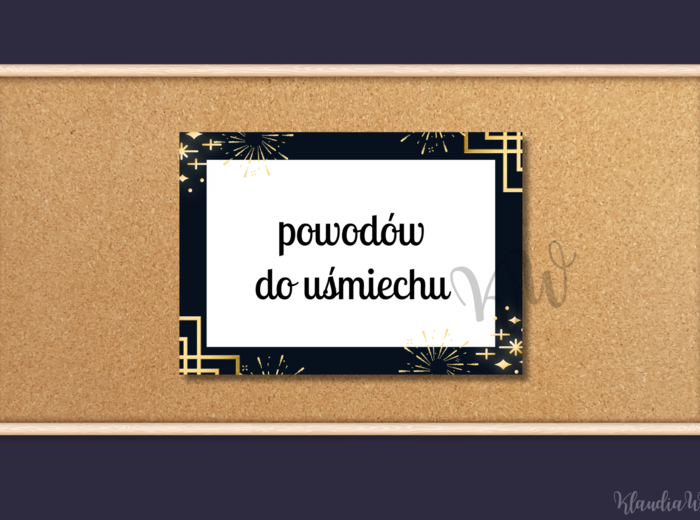 Gazetka z życzeniami na Nowy Rok - wersja 2