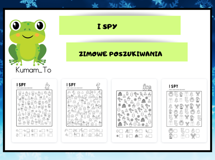 Zimowe poszukiwani- I spy