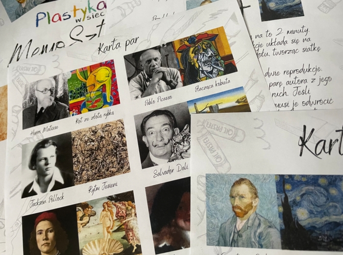 Gra dydaktyczna MemoSztuka Świat