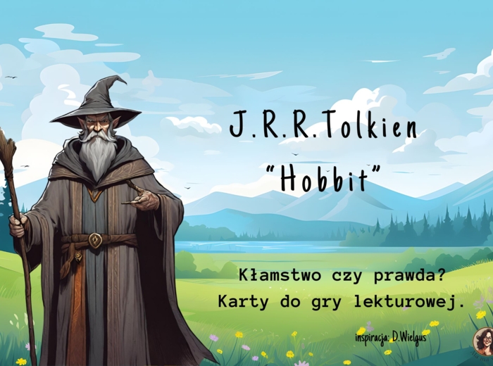 Karty do gry lekturowej "Hobbit".