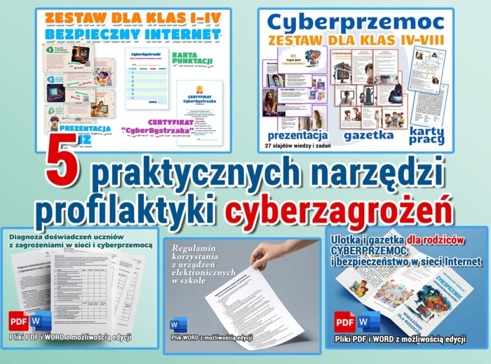 Uczeń bezpieczny w sieci – szkolny pakiet profilaktyczny