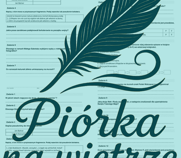 Test znajomości lektury KAMIENIE NA SZANIEC