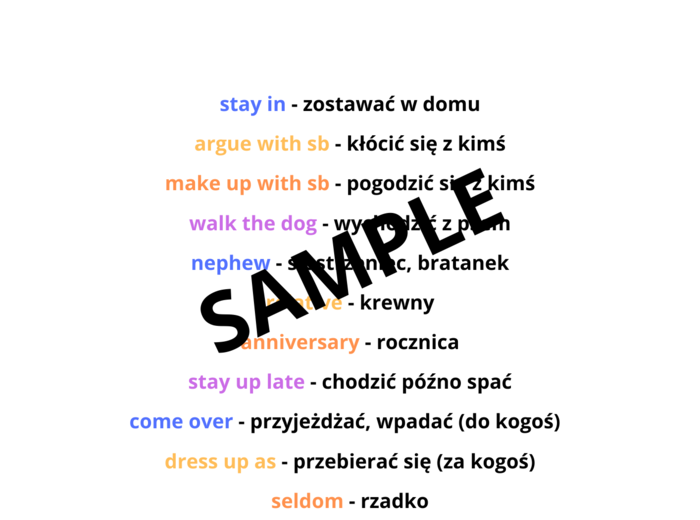 EGZAMIN ÓSMOKLASISTY 2023 z Buzzy English – Improve your vocabulary! (part 1)