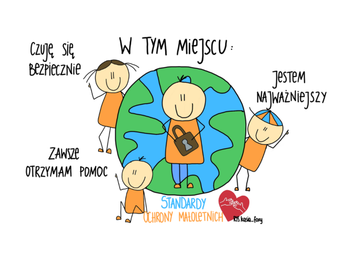 Standardy Ochrony Małoletnich w formie graficznej