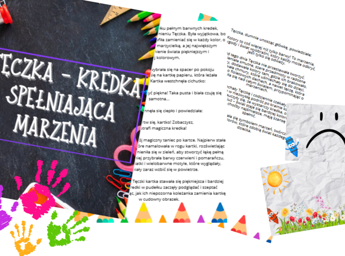 DZIEŃ KREDKI Bajka Tęczka – Kredka Spełniająca Marzenia