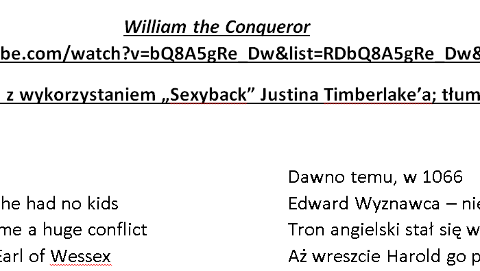 William the Conqueror