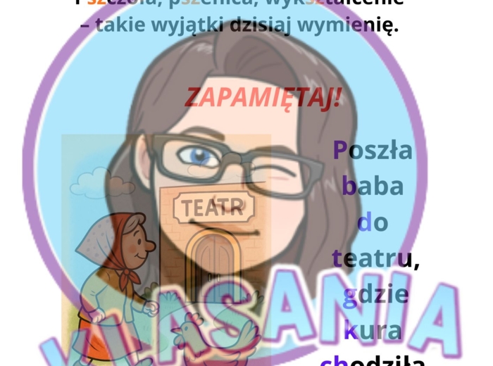 Wklejka- rz po spółgłoskach