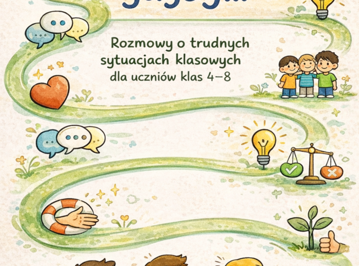Karty sytuacyjne "Co byś zrobił, gdyby..." dla klas 4-8