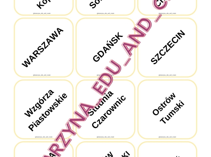 Memory - atrakcje turystyczne Polski