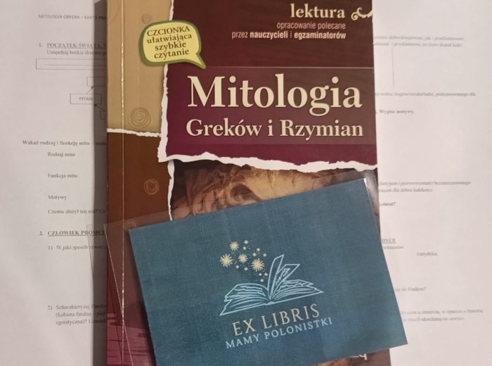 Mitologia - karta pracy