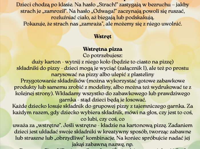 Gazetka szkolna emocje