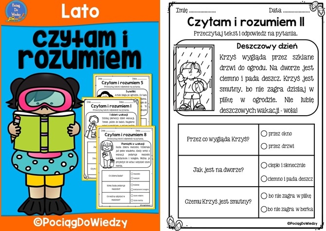 Czytam i rozumiem - lato